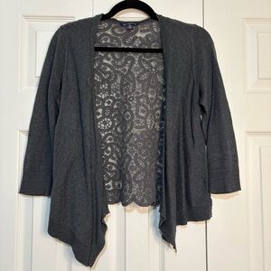 American Eagle Lace-Back Cardigan